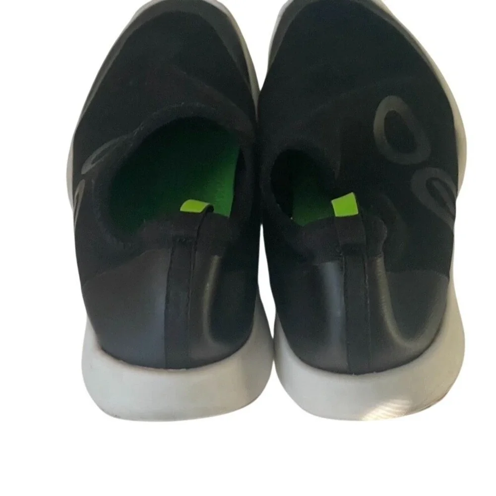 OOFOS‎ OOmg Sport Low Recovery Shoes Black White Women Size 9